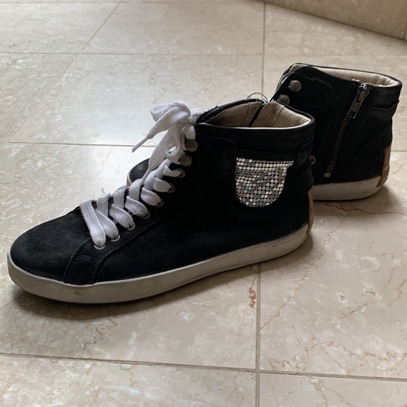 NWOT Brusque Sneakers with Zippers and Bling! - Picture 7 of 10